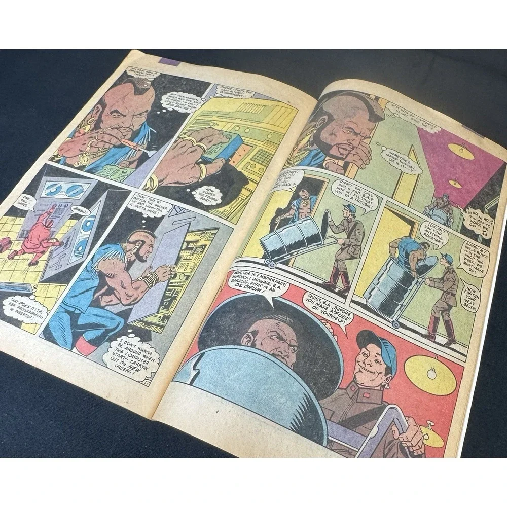 Marvel A-Team Comic Book Flight Of The Redbird #43 Vintage 1980s TV Show